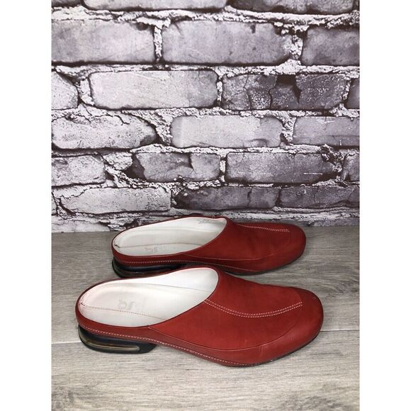 Cole Haan Air G Series Red Suede Leather Trim Mule Shoes Women’s Sz 8.5B US/39EU - Picture 16 of 16